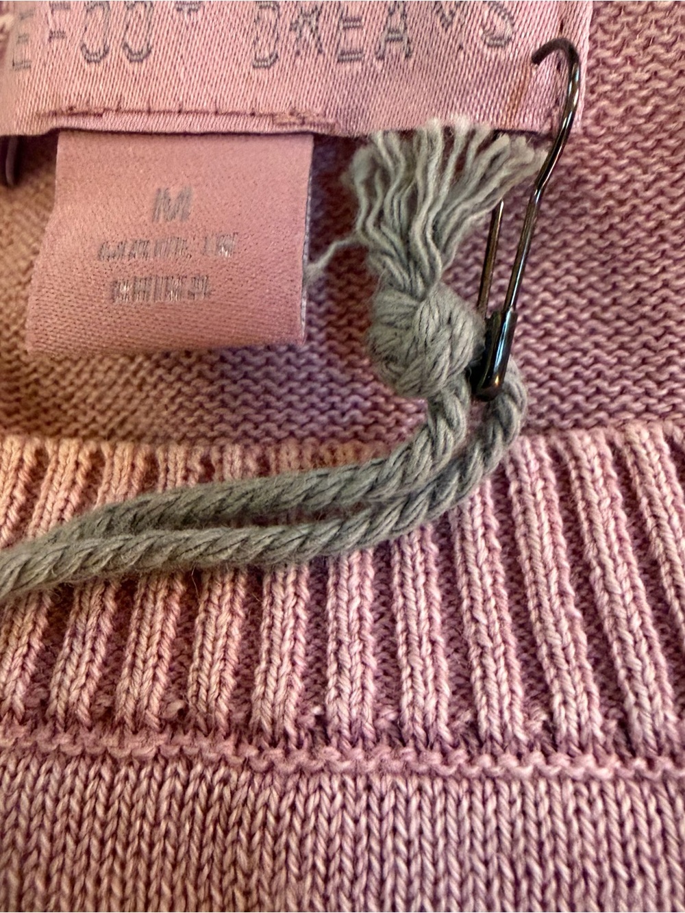 Barefoot Dreams Dusty Rose Crewneck Sweatshirt - Picture 6 of 8